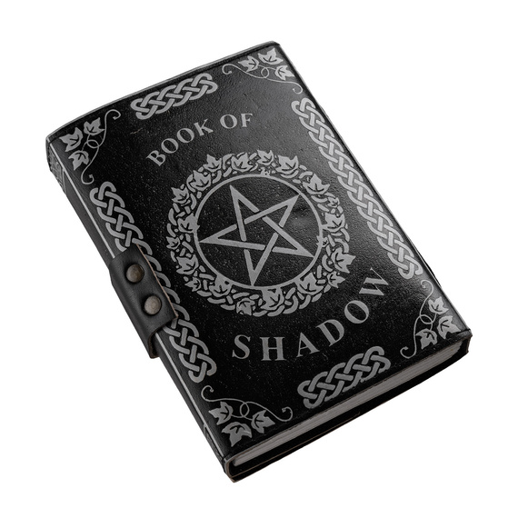 notes/zeszyt w skórzanej oprawie BOOK OF SHADOW