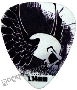 kostka gitarowa ROCK PICK - FLYING SKULLY