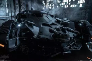 plakat BATMAN VS SUPERMAN - BATMOBILE