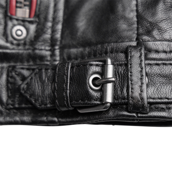 kurtka skórzana MMFYNN SF MEN RACER BLACK