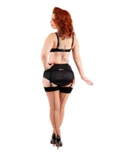 pończochy JIVE SEAMED nude/black