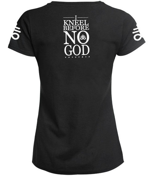 bluzka damska AMENOMEN - I KNEEL BEFORE NO GOD (OMEN108DA)