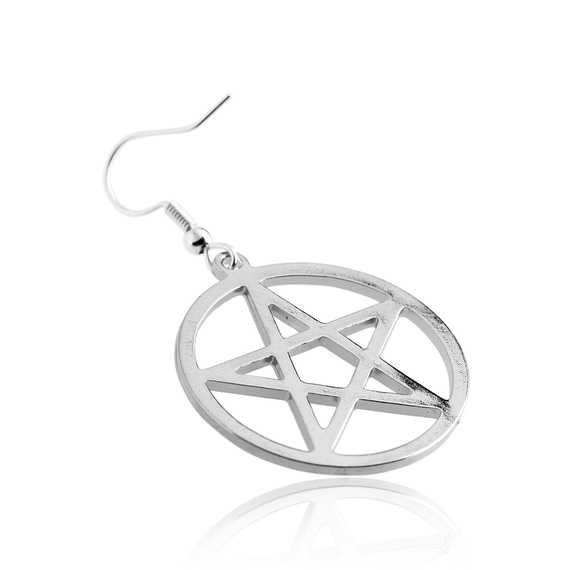 kolczyki PENTAGRAM 
