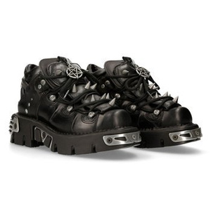 buty NEW ROCK - ITALI NEGRO NOMADA NEGRO REACTOR NEGRO TOBERAS [M.110-S1]