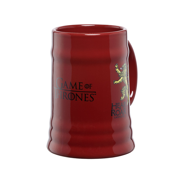kubek/kufel GAME OF THRONES - HOUSE LANNISTER, duży 500 ml