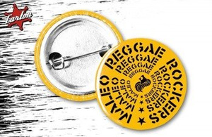 przypinka MALEO REGGAE ROCKERS - MALEO LION