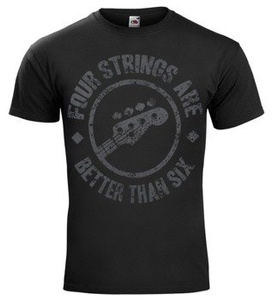 koszulka FOUR STRINGS ARE BETTER THAN SIX