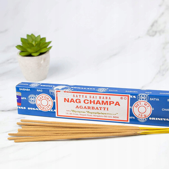 kadzidełka NAG CHAMPA AGARBATTI HEM, szlachetne pyłkowe