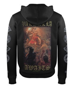 bluza VICTORY OR VALHALLA - THOR'S FIGHT rozpinana, z kapturem