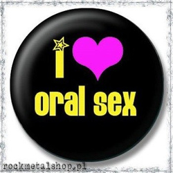 przypinka ORAL SEX Tabassum