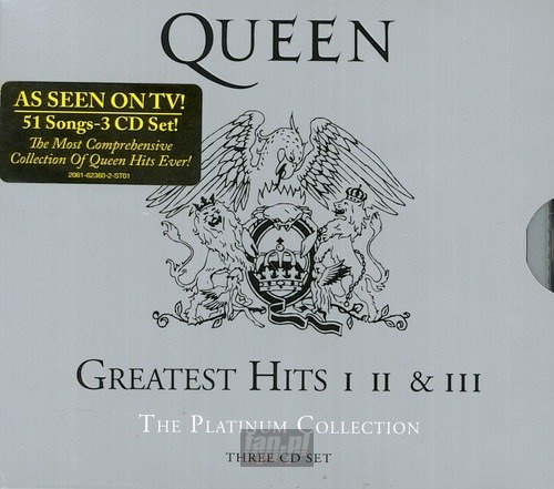 QUEEN: PLATINUM COLLECTION - GREATEST HITS 1/2/3 (3CD)