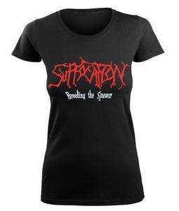 bluzka damska SUFFOCATION - BREEDING THE SPAWN