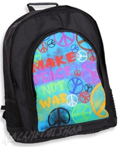 plecak MAKE PEACE NOT WAR