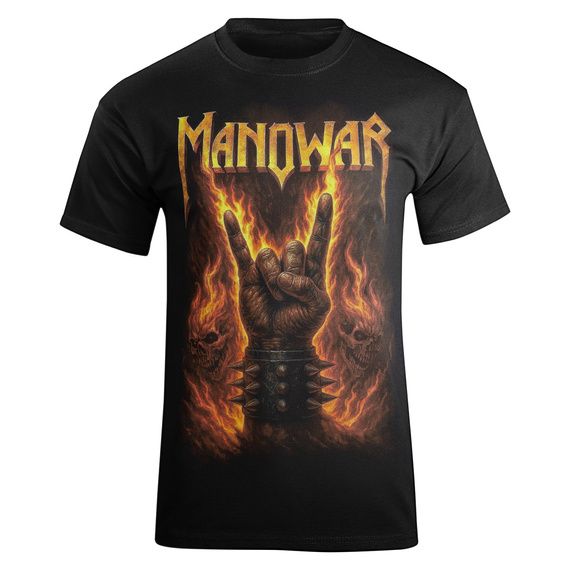 koszulka MANOWAR - MANO CORNUTA