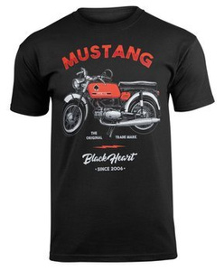 koszulka BLACK HEART - MUSTANG