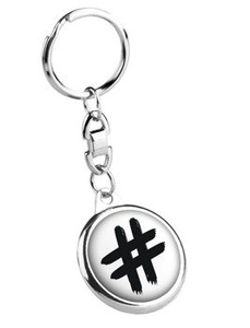 brelok HASHTAG