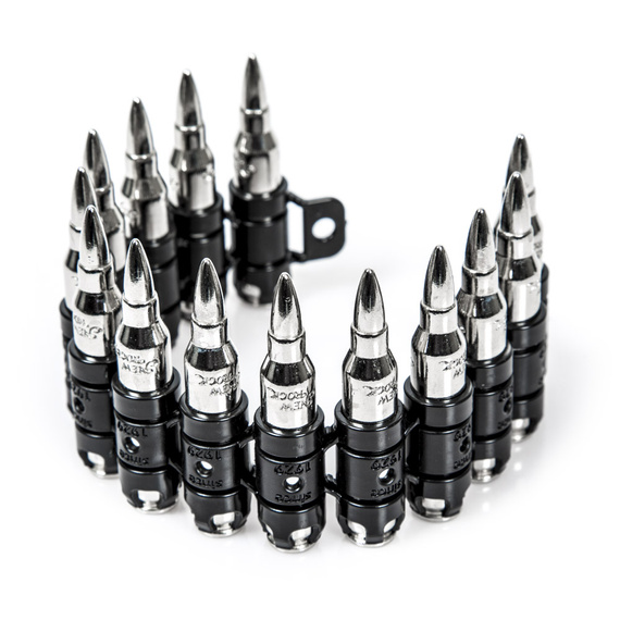 ozdoba NABOJE - PIEZA 14 BALAS ZINC OX SAT LAC B ECO A-9832-14 **MILLAR