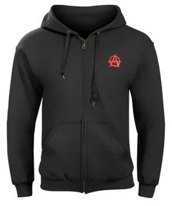 bluza ANARCHY rozpinana, z kapturem