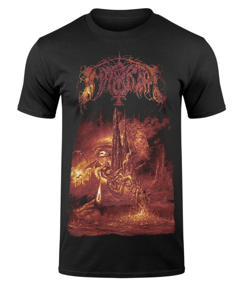 koszulka IMMORTAL - DAMNED IN BLACK 2020