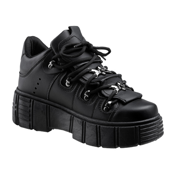 sneakersy KOI FOOTWEAR czarne (RIMO CORE CHUNKY TRAINERS BLACK)