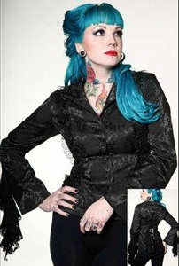 żakiet damski BLACK ROSES