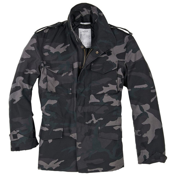 kurtka M65 US-FIELDJACKET blackcamo