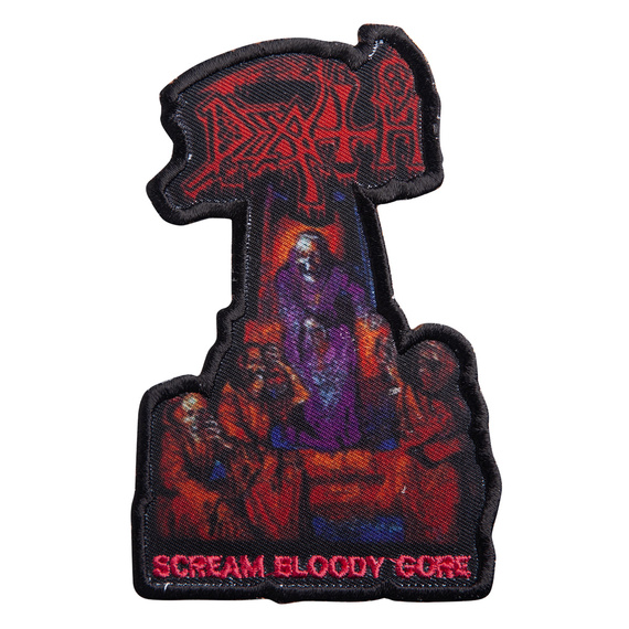 naszywka termiczna DEATH - SCREAM BLOODY GORE