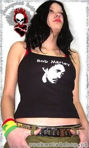 bluzka damska BOB MARLEY na ramiączkach