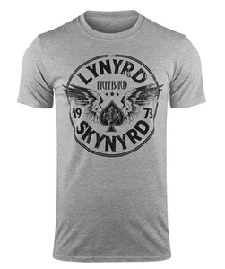 koszulka LYNYRD SKYNYRD - FREEBIRD '73 WINGS szara