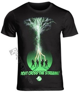 koszulka GHOSTBUSTERS - DON'T CROSS THE STREAMS