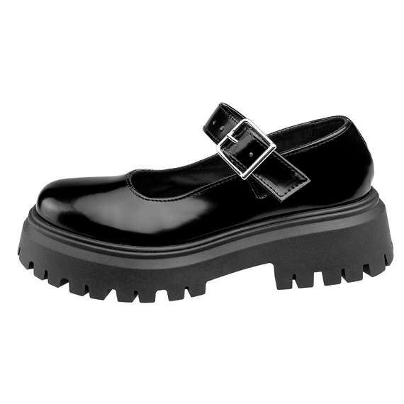 półbuty damskie ALTERCORE czarne (WESTON VEGAN BLACK)