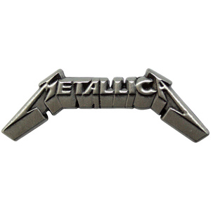 przypinka METALLICA - LOGO 3D