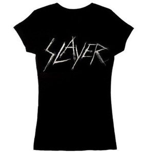 bluzka damska SLAYER - SCRATCHY LOGO