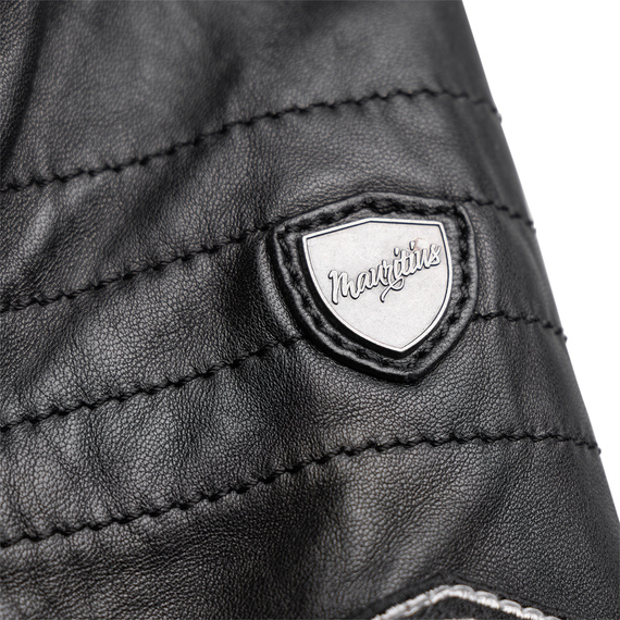 kurtka skórzana MMFYNN SF MEN RACER BLACK