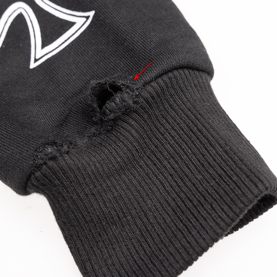 bluza SLAYER - GOAT 2 rozpinana, z kapturem, USZKODZONA