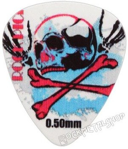 kostka gitarowa ROCK PICK - SKULL & BONES