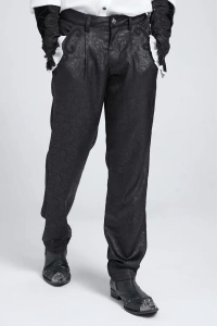 spodnie męskie DEVIL FASHION - BLACK GOTHIC VINTAGE