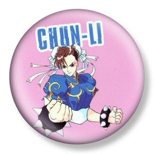 przypinka STREET FIGHTER - CHUN-LI Ø38mm