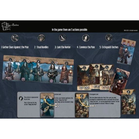 gra planszowa 1589 - AN ADVENTURE WITH POWERWOLF