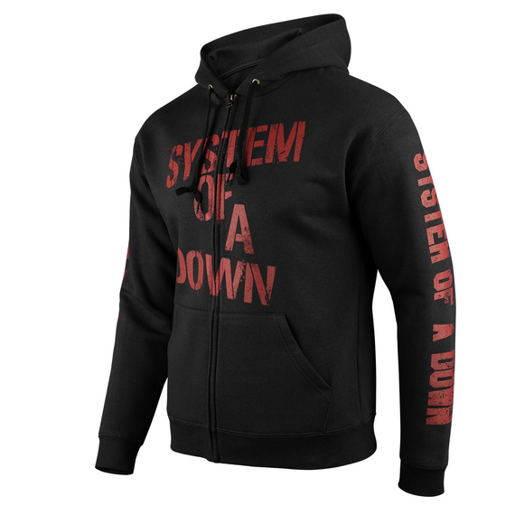 bluza SYSTEM OF A DOWN - TOXICITY rozpinana z kapturem