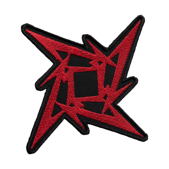 naszywka termiczna METALLICA - 4M RED