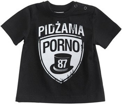 koszulka niemowlęca PIDŻAMA PORNO - 87 black