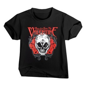 koszulka dla dzieci BULLET FOR MY VALENTINE - SKULL