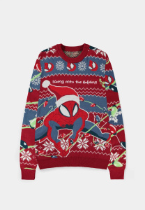 sweter świąteczny SPIDERMAN - SWING INTO THE HOLIDAYS