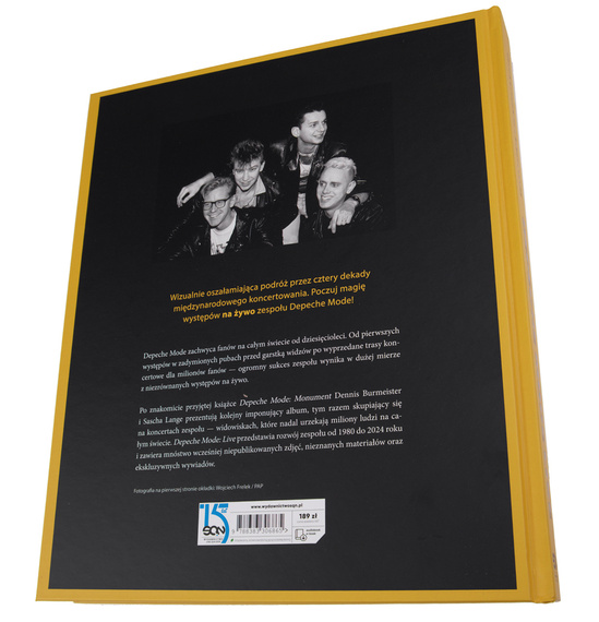 książka DEPECHE MODE. LIVE autor: Dennis Burmeister, Lange Sascha