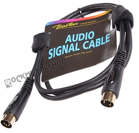 przewód midi BOSTON: 5p DIN - 5p DIN / 1,5m
