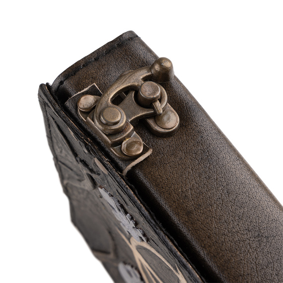 notes/zeszyt w skórzanej oprawie CELTIC PENTACLE