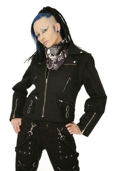 kurtka damska DEAD THREADS (BLACK) 