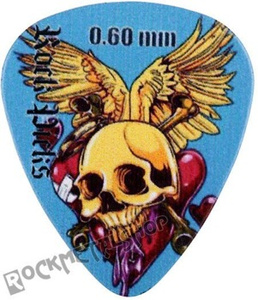 kostka gitarowa ROCK PICK - SKULL & HEART