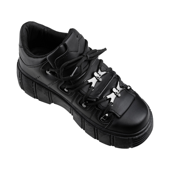 sneakersy KOI FOOTWEAR czarne (RIMO CORE CHUNKY TRAINERS BLACK)